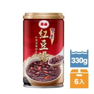 【泰山】紫米紅豆湯330gx6入