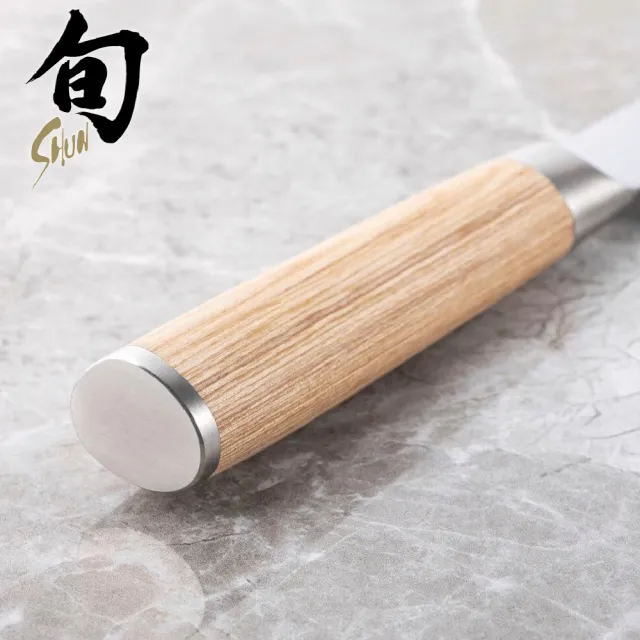 【KAI 貝印】旬 Classic BLONDE 日本製高碳鋼主廚用刀 20cm DM-0706W(日本製菜刀 三德刀 三德菜刀)