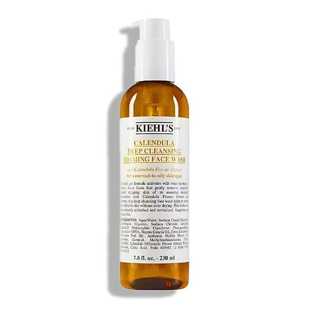 【Kiehl’s】金盞花植物精華潔面泡泡凝露 230ml(契爾氏/國際航空版)