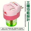 【百貨King】鱷魚水性液體電蚊香器+補充液(46ml/瓶x3瓶)