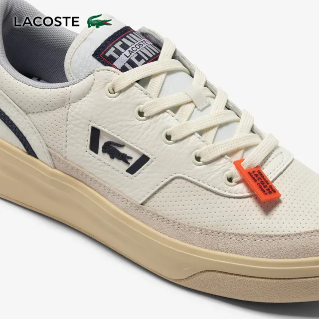 【LACOSTE】男鞋-G80 休閒運動鞋(白色)