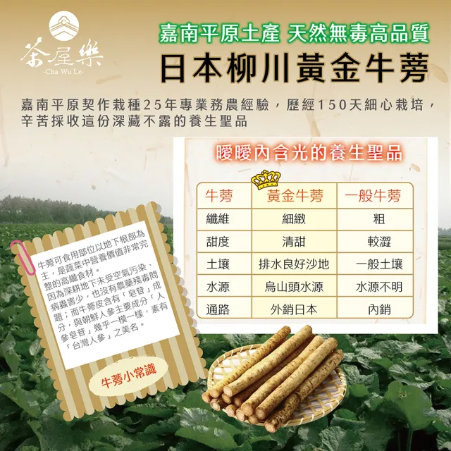 【茶屋樂】食事牛蒡茶 12包/盒(3入組)