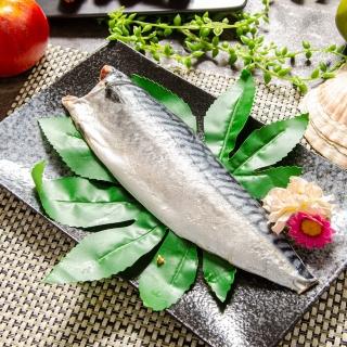 【鮮綠生活】嚴選挪威極厚薄鹽鯖魚片 共10包(無紙板淨重165g±10%/包)
