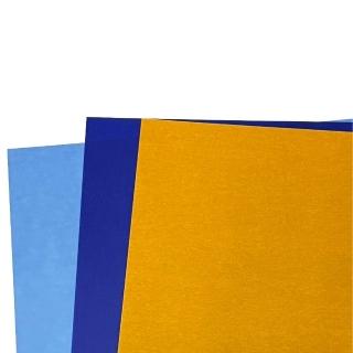 【CLEAN 克林】描圖紙100gsm 深寶藍 32*42cm 每組10張(美術紙 素材紙 創作用紙 美勞 文創 印刷紙 美術社)