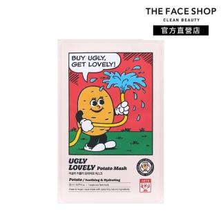 【THE FACE SHOP 菲詩小舖】官方直營 UGLY LOVELY馬鈴薯舒緩保濕面膜(片狀面膜23ML)