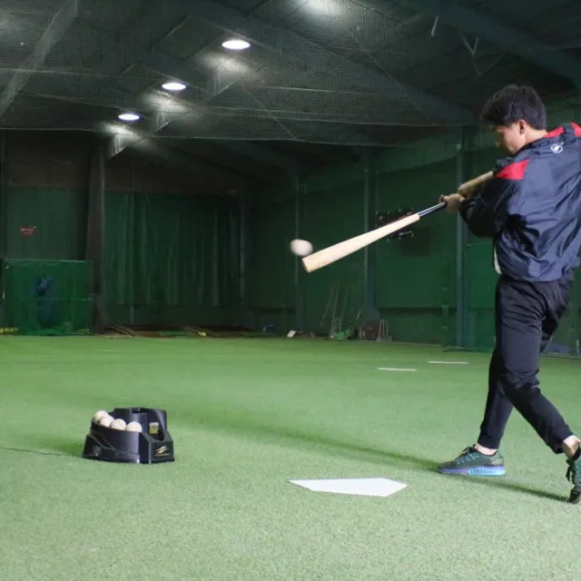 【FIELDFORCE】FTM-240 硬式軟式棒球發球機(單人可用、自動發球拋球、訓練打擊力)
