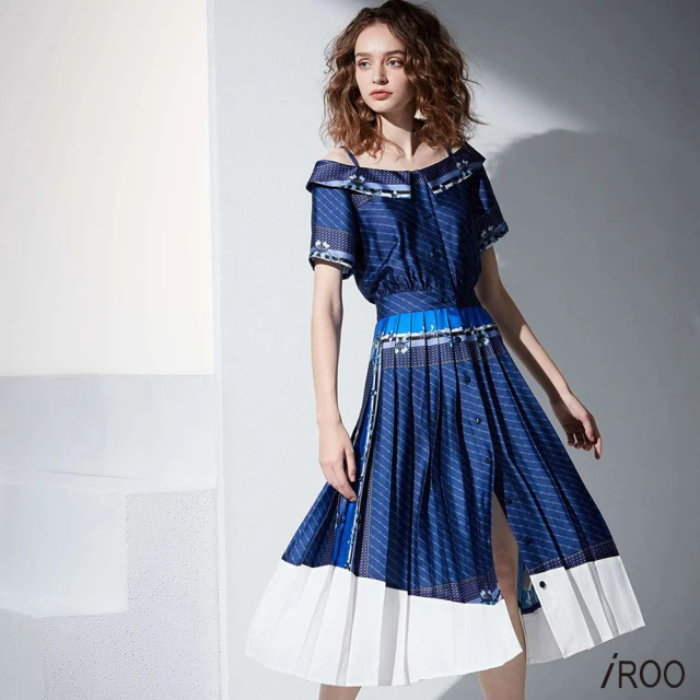 iROO 民族風經典設計洋裝