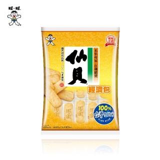 【旺旺】仙貝經濟包 350g/包(米果 全素 仙貝)