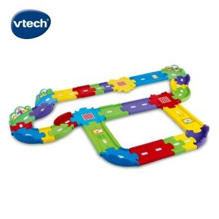 【Vtech】嘟嘟車系列 豪華軌道組(快樂兒童首選玩具)