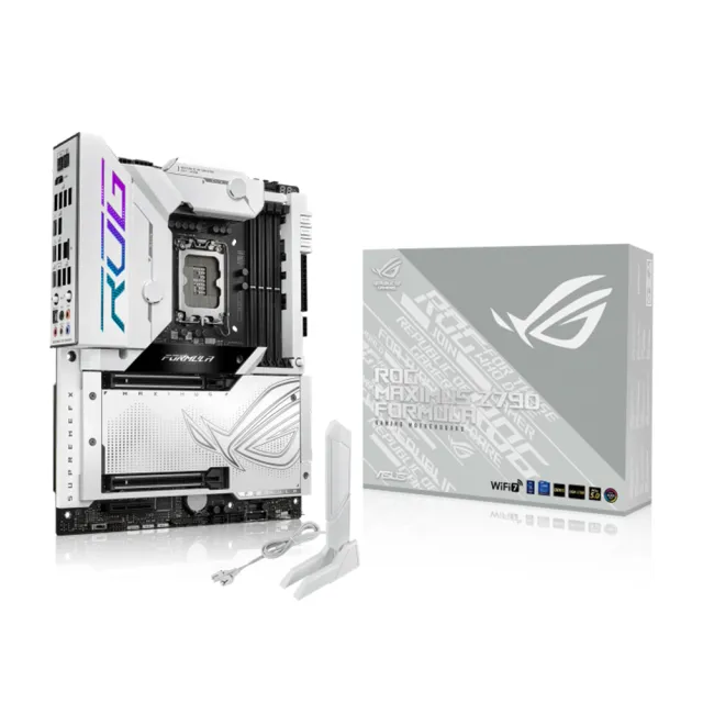 【ASUS 華碩】ROG MAXIMUS Z790 FORMULA 主機板+華碩 ROG SL400 DESTRIER 電競椅(組合11-6)