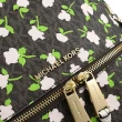 【Michael Kors】滿版MK花朵印花前口袋雙層後背包(買包就送中夾)