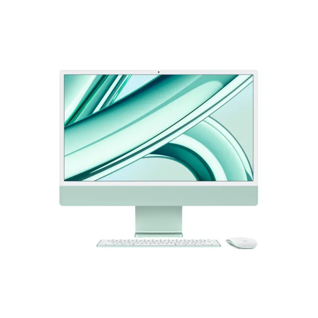 【Apple】iMac 4.5K 24吋 M3 晶片 8核心CPU 8核心GPU 8G 記憶體 256GB SSD