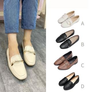 【FUFA Shoes 富發牌】典雅風氣質樂福鞋 懶人鞋 牛津鞋 1BE100 1BE75 1BE103 1CT28 低跟(台灣製 任選)