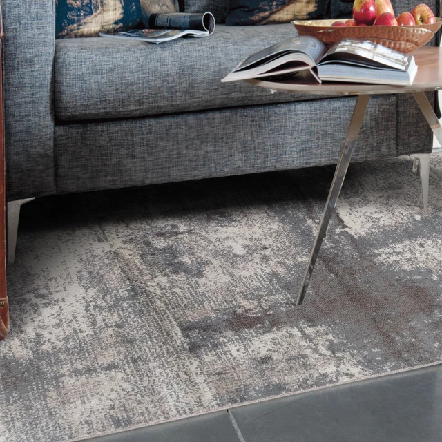 范登伯格 費雷拉簡約時尚地毯-渲染(160x235cm/共兩款)