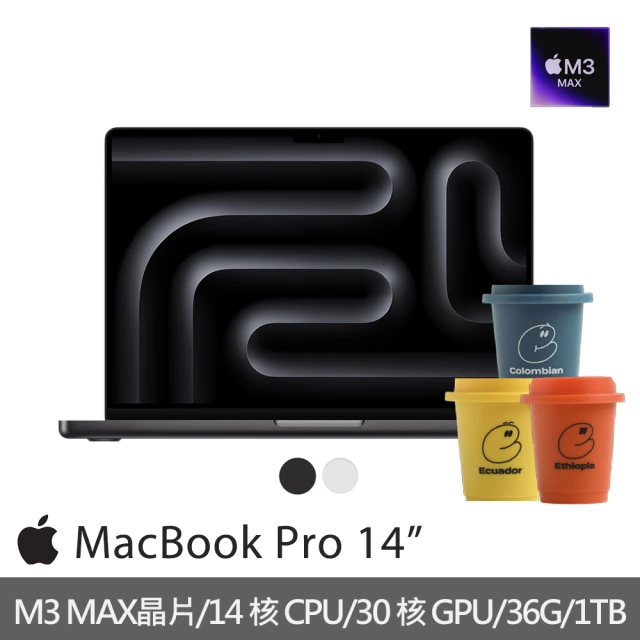 AppleApple 冷萃精品咖啡★MacBook Pro 14吋 M3 Max 晶片 14核心CPU 30核心GPU 36G 1TB SSD