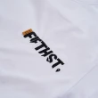 【5th STREET】男裝登山背包印花圖案短袖T恤-白色(山形系列)