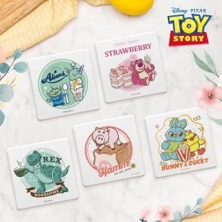【收納王妃】Disney 迪士尼 頑皮烘培 玩總 硬式珪藻土 杯墊 吸水杯墊 2入/組(尺寸:10x10x0.9cm)