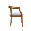 【有情門】STRAUSS 禮昂扶手椅-座高45(製作期2-3週/實木/MIT/休閒椅/書椅/電腦椅/餐椅)