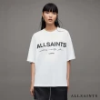 【ALLSAINTS】HELIS CARLIE 純棉寬鬆LOGO短袖T恤 WG508Z(寬鬆版型)