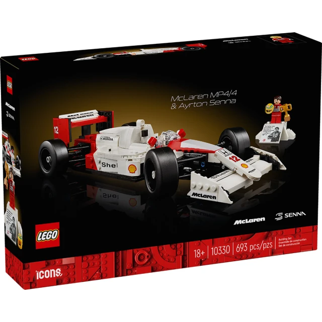 LEGO 樂高LEGO 樂高 LT10330 創意大師系列 - McLaren MP4/4 & Ayrton Senna