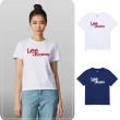 【Lee 官方旗艦】女裝 短袖T恤 / Lee Jeans 共2色 標準版型(LB402038179 / LB402038K14)