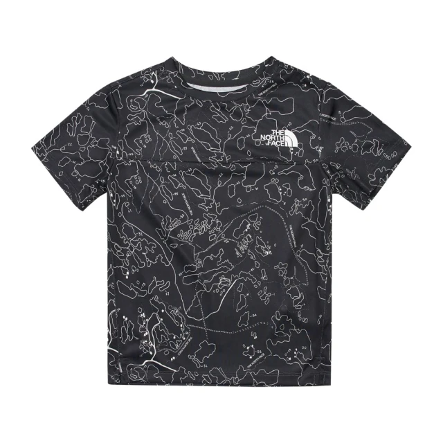 The North FaceThe North Face 上衣 大童 男童 女童 短袖上衣 運動 B SS NEVER STOP TEE 黑 NF0A86TXSXI