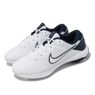 【NIKE GOLF】高爾夫球鞋 Victory Pro 3 Wide NN 男鞋 女鞋 寬楦 白 藍 防潑水 可拆釘 運動鞋(DX9028-102)