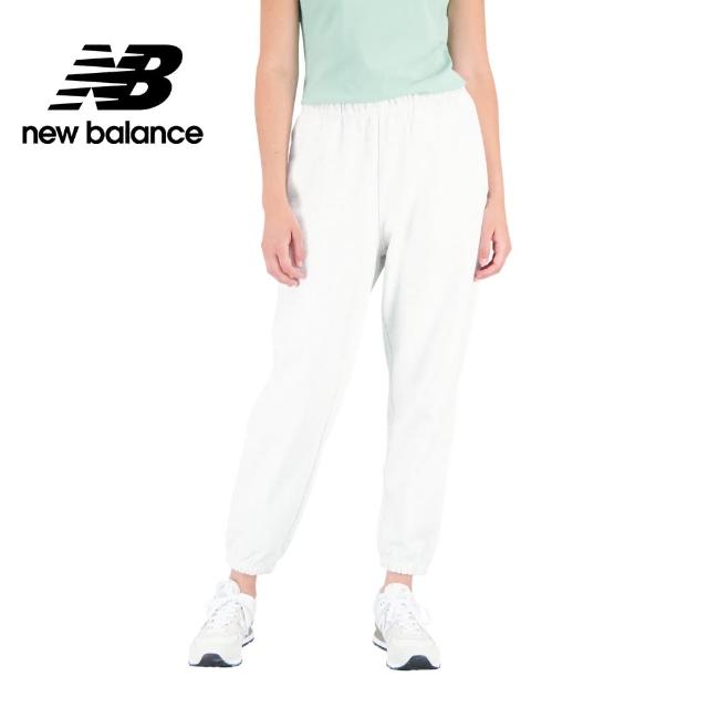 【NEW BALANCE】NB 鬆緊縮口棉長褲_AWP31503SAH_女性_花灰色(亞版 版型正常)