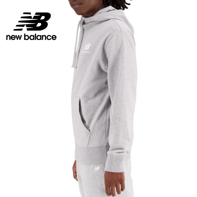 【NEW BALANCE】NB 休閒連帽外套_MJ31536AG_男性_灰色(美版 版型偏大)