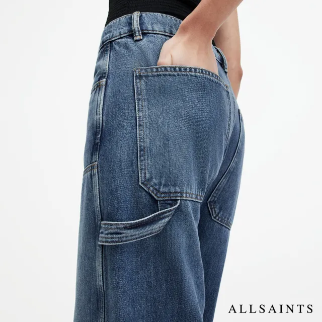 【ALLSAINTS】MIA CARPENTER 寬鬆中低腰牛仔褲 WE999Z(直筒寬褲版型)