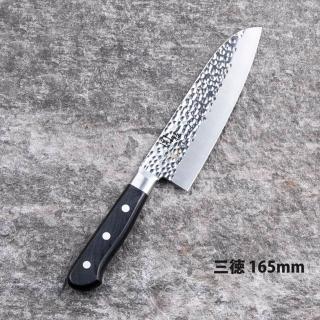 【KAI 貝印】日本製 關孫六 不鏽鋼刀 菜刀 料理刀 165mm(AB5456 三德刀)