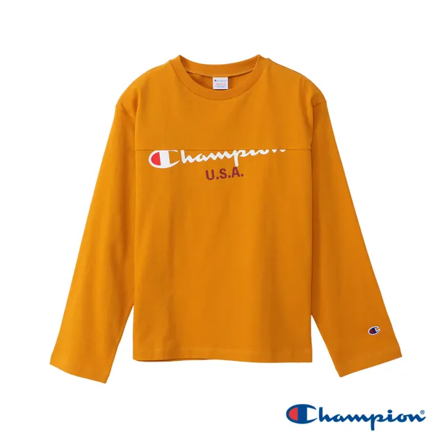 【Champion】官方直營-LOGO款百搭長袖上衣-女(6款)