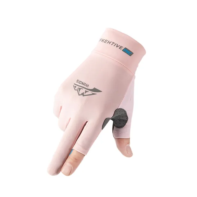 【MASS】冰絲透氣防曬手套 機車手套 可觸控手套 降溫 涼感 擋紫外線 運動手套