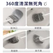 【Future goal居家生活館】矽膠馬桶刷清潔刷無死角馬桶清潔刷縫隙刷(浴室清潔刷/零死角馬桶刷/壁挂馬桶刷)