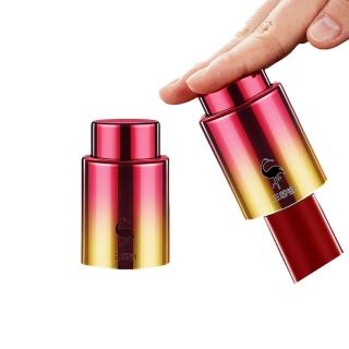 【PUSH!】餐廳廚房用品 抽真空保鮮密封塞紅酒塞葡萄酒抽真空瓶塞子(酒瓶塞2入組 D333)