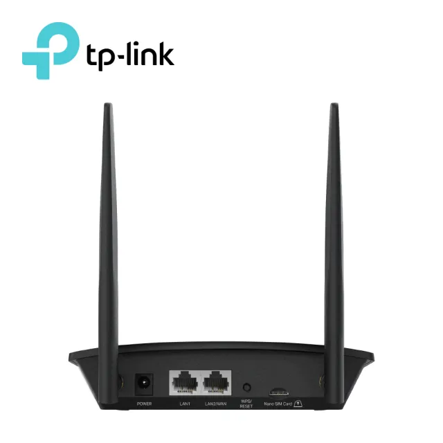 【TP-Link】4G分享器 WiFi分享器 N300 支援SIM卡 無線網路 LTE路由器 隨插即用(三年保固/TL-MR100)