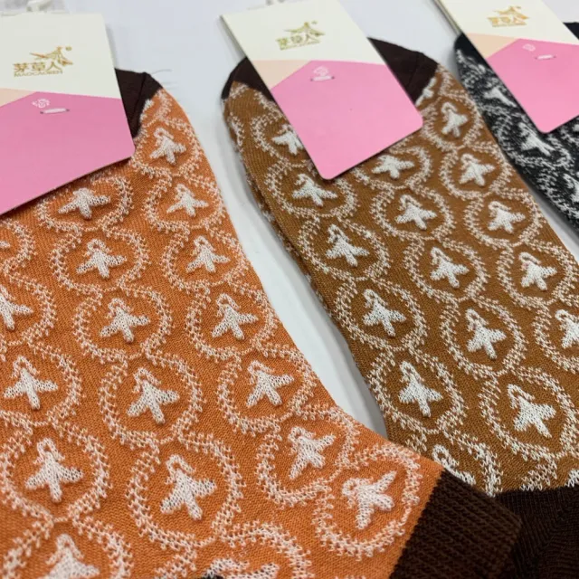 【Socks Form 襪子瘋】復古刺繡日系棉質短襪/踝襪/棉襪/船型襪/女襪(7色)