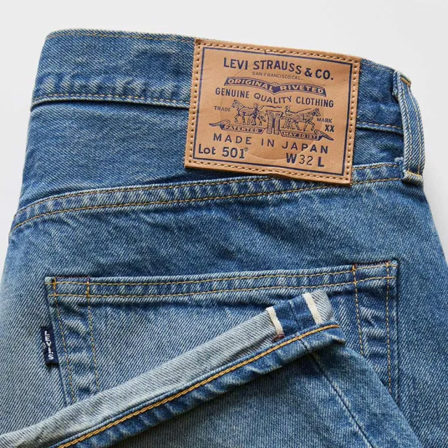 【LEVIS 官方旗艦】MADE IN JAPAN MIJ日本製 男款 80s 501 牛仔短褲 人氣新品 A7142-0000