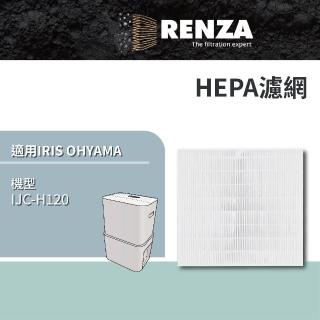 【RENZA】適用Iris Ohyama 愛麗思歐雅瑪 IJC-H120 12公升 12L PM2.5空氣清淨除濕機(HEPA濾網 濾芯)