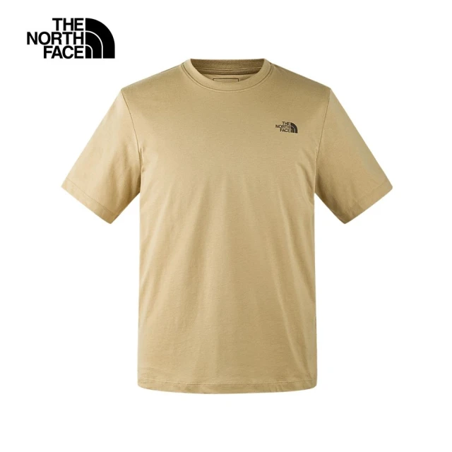 The North Face TNF 短袖上衣 吸濕排汗 M FOUNDATION SS TEE - AP 男 卡其(NF0A89QVLK5)