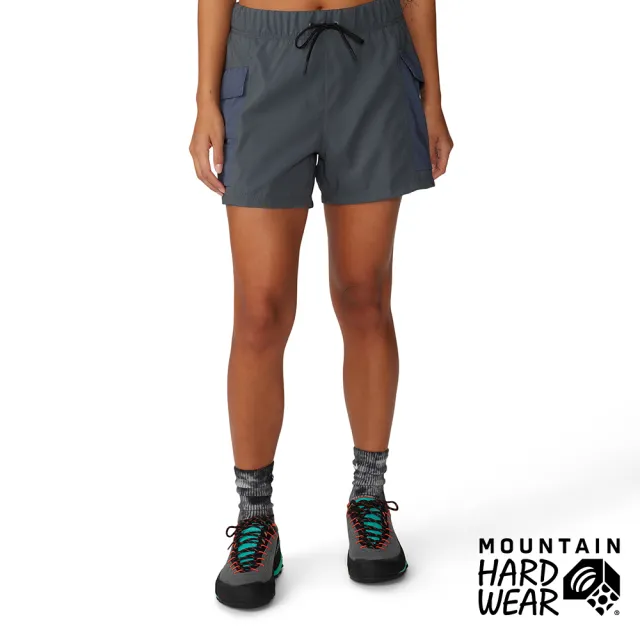 【Mountain Hardwear】Trail Sender Short Women 防曬彈性疾行短褲 火山黑 女款 #2067931