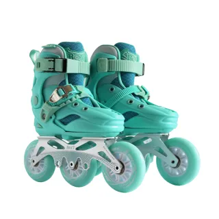 【TAS 極限運動】可調式兒童直排輪(直排輪 兒童可調式 平花競速輪轉換 溜冰 課程用直排輪 平花鞋)