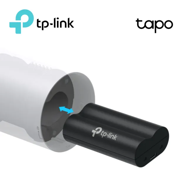 【TP-Link】Tapo A100 可充電式鋰電池(Micro USB/3.6V/6000mAh/適用Tapo攝影機與門鈴)