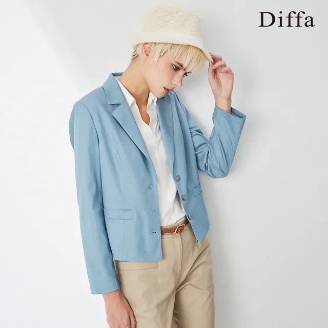 【Diffa】質感美型西裝外套-女