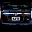 【IDFR】Toyota Prius XW30 3.5代 2012~2015 鍍鉻銀 尾門後箱飾條 兩條組(PRIUS 普銳斯 3.5代 車身改裝)