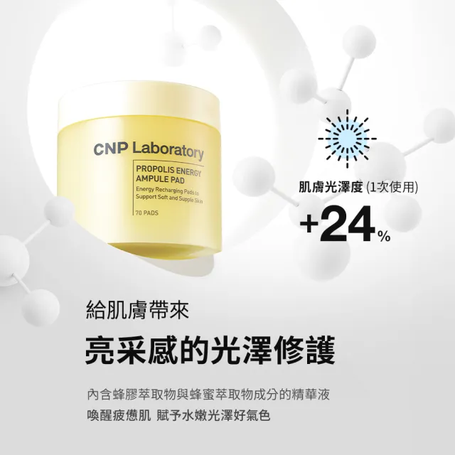 【CNP Laboratory】官方直營  蜂膠能量彈潤保濕棉-插畫限定版(1+1增量組)