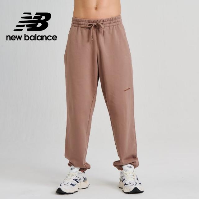 【NEW BALANCE】鬆緊抽繩休閒長褲_AMP33553MS_男性_駝色