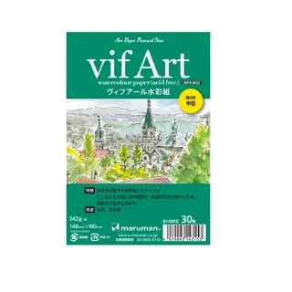【MARUMAN】中目水彩明信片30張(原廠正貨)