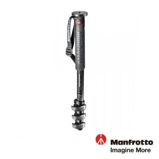 【Manfrotto 曼富圖】XPRO 碳纖四節單腳支 MMXPROC4(公司貨)