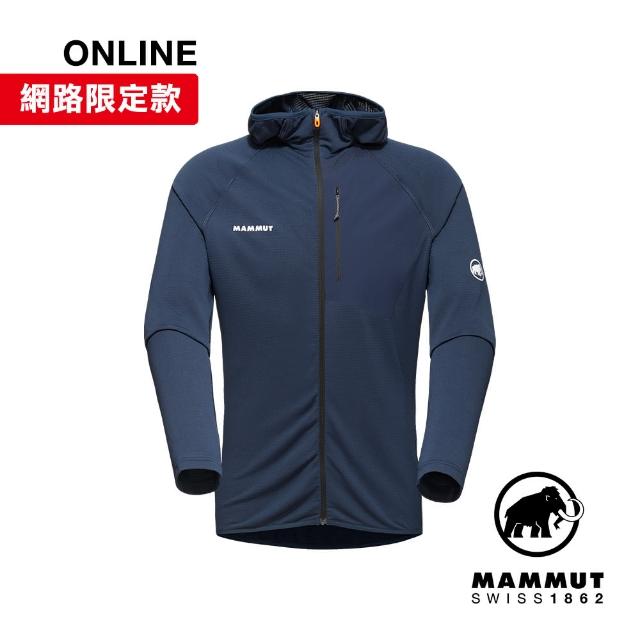 【Mammut 長毛象】Aenergy Light ML Hooded Jacket Men 超輕量保暖連帽外套 海洋藍 男款 #1014-05540